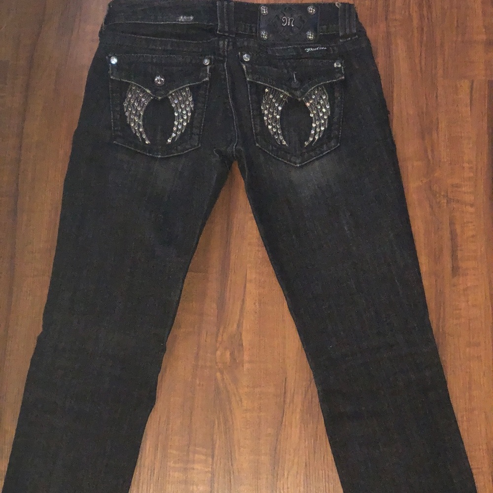 Miss Me dark wash Skinny jeans